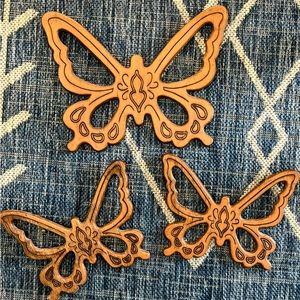 Vintage Wooden Butterfly Wall Decor